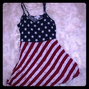 American flag dress